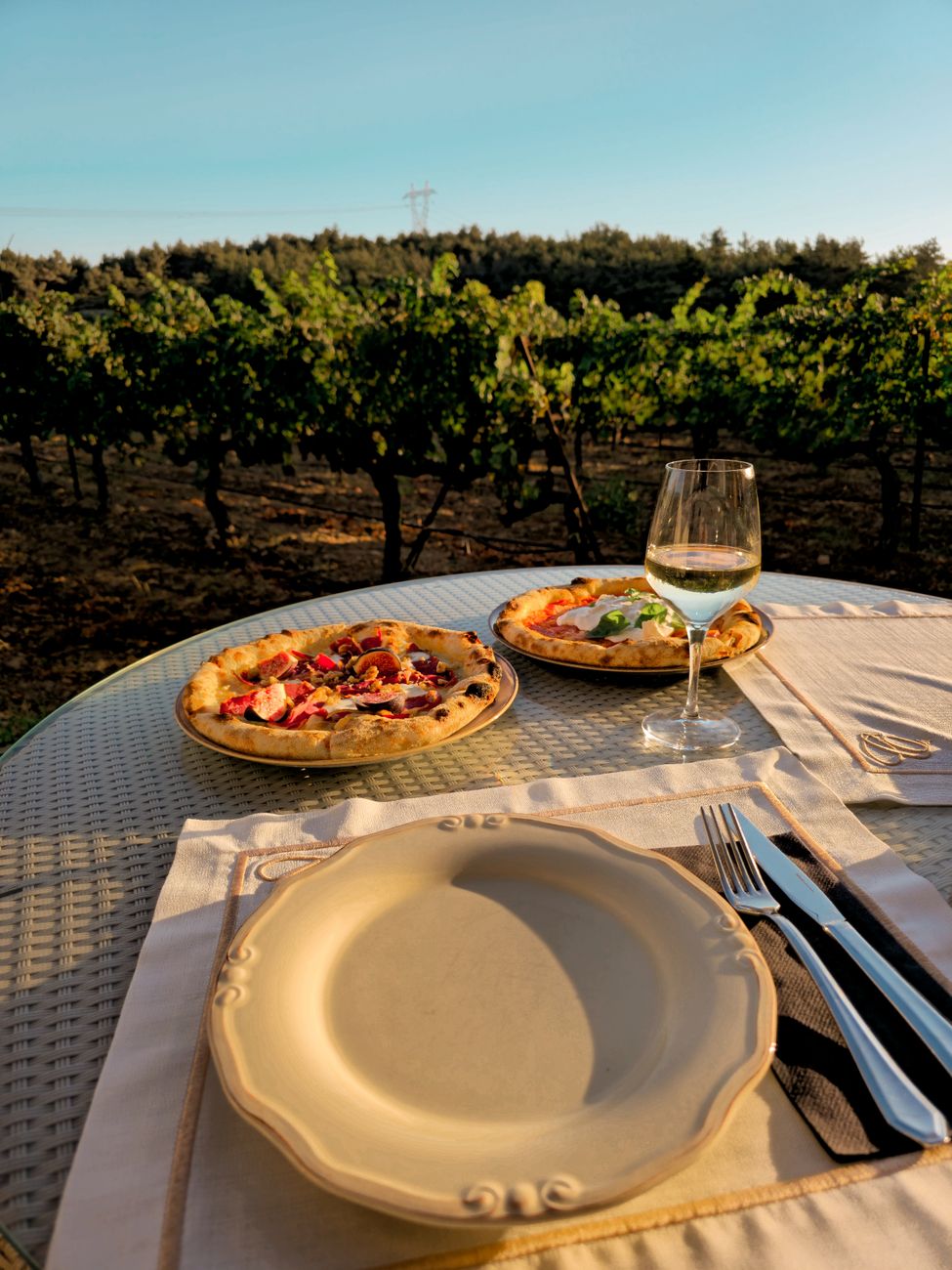 Private culinary gathering around an open fire